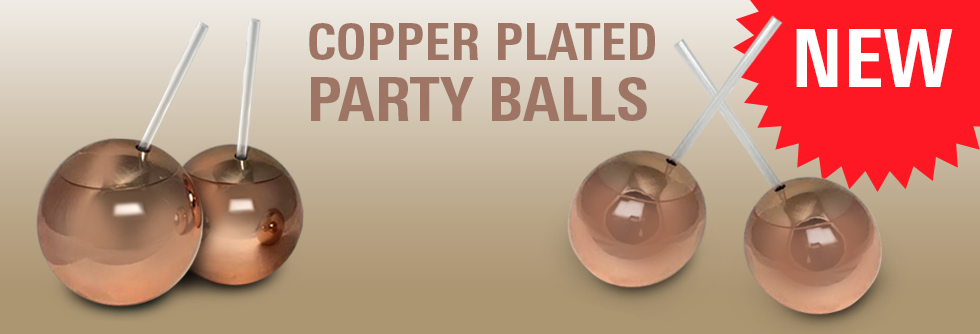 Copper Plated Party Balls