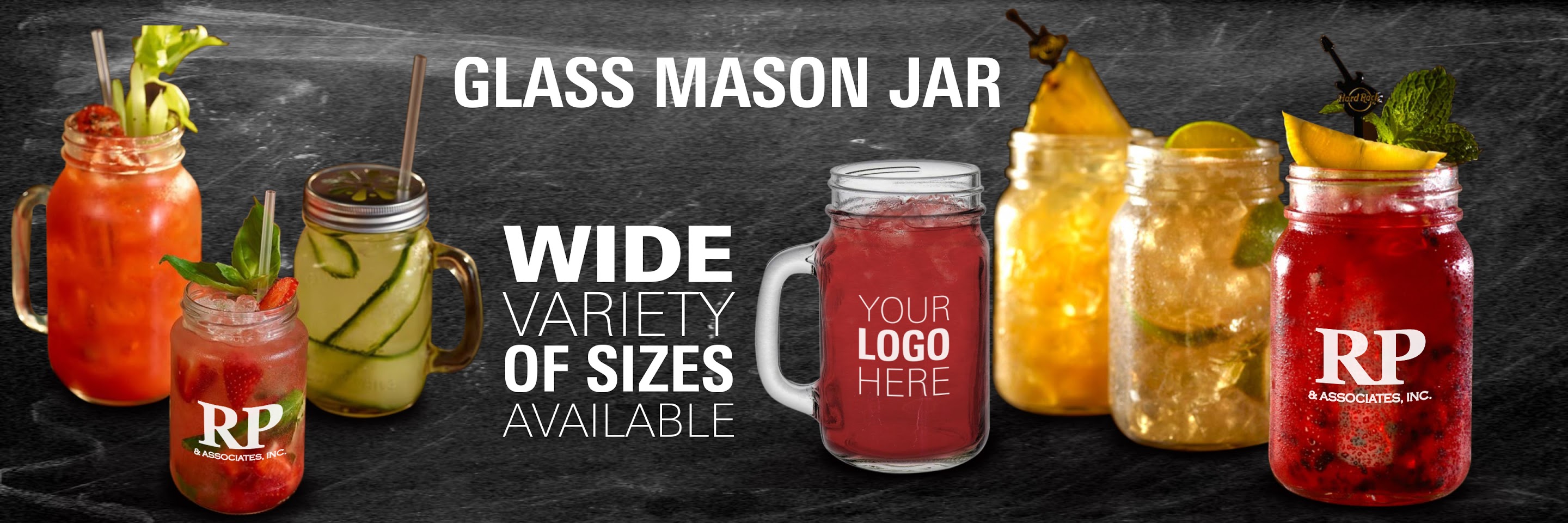 glass mason jars