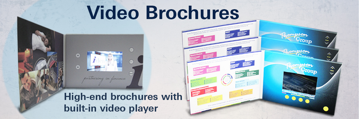 video brochures marketing collateral