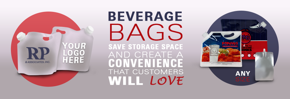 Beverage Bag 1 and 1/2 Gallon  Beverage Bags - Custom Branded Products -  RP & Associates