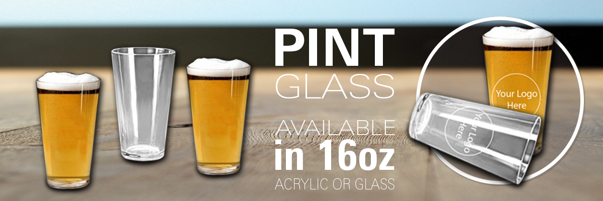 increase bar sales with custom pint glasses